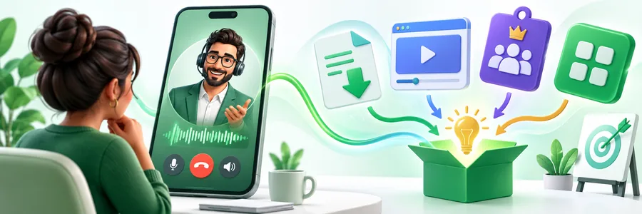 Telephone consultation about Digital Products & Offers with a BROel online-business professional