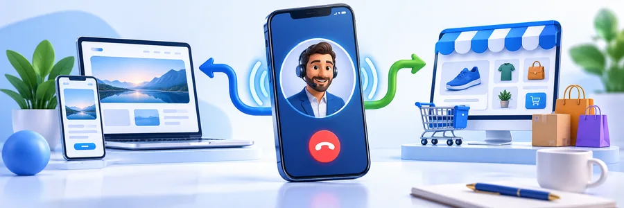 Telephone consultation about Website & Store Decisions with a BROel online-business professional
