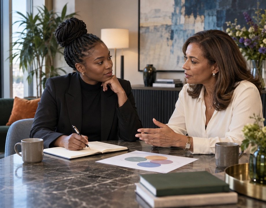 Private one-to-one business coaching and mentoring session in London